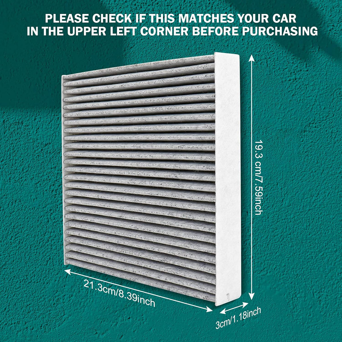 3-Pack Cabin Air Filter U99696