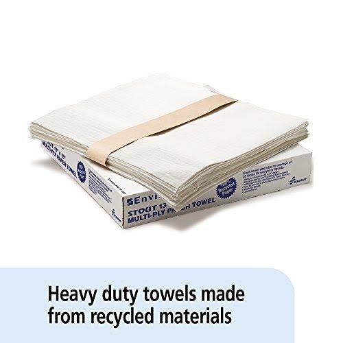 Disposable Towels, White/Natural B86937
