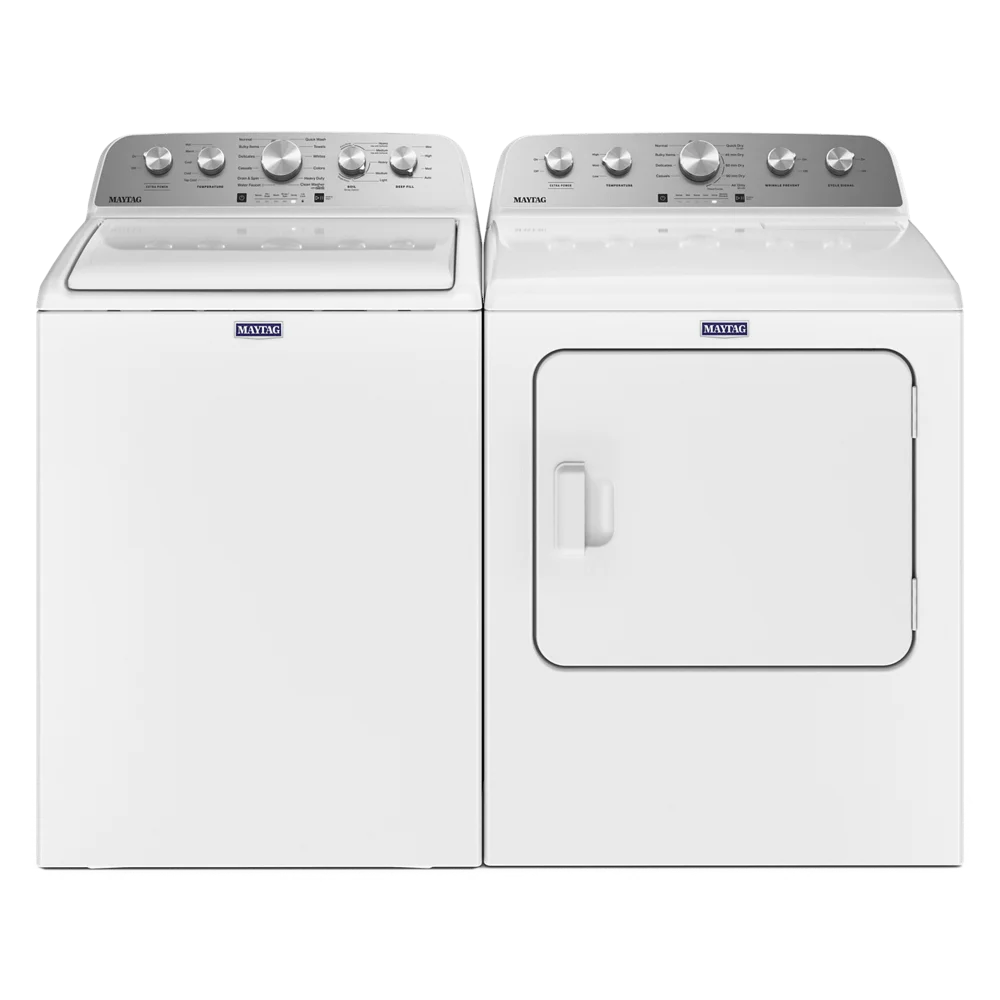 White Top Load Gas Dryer K5056