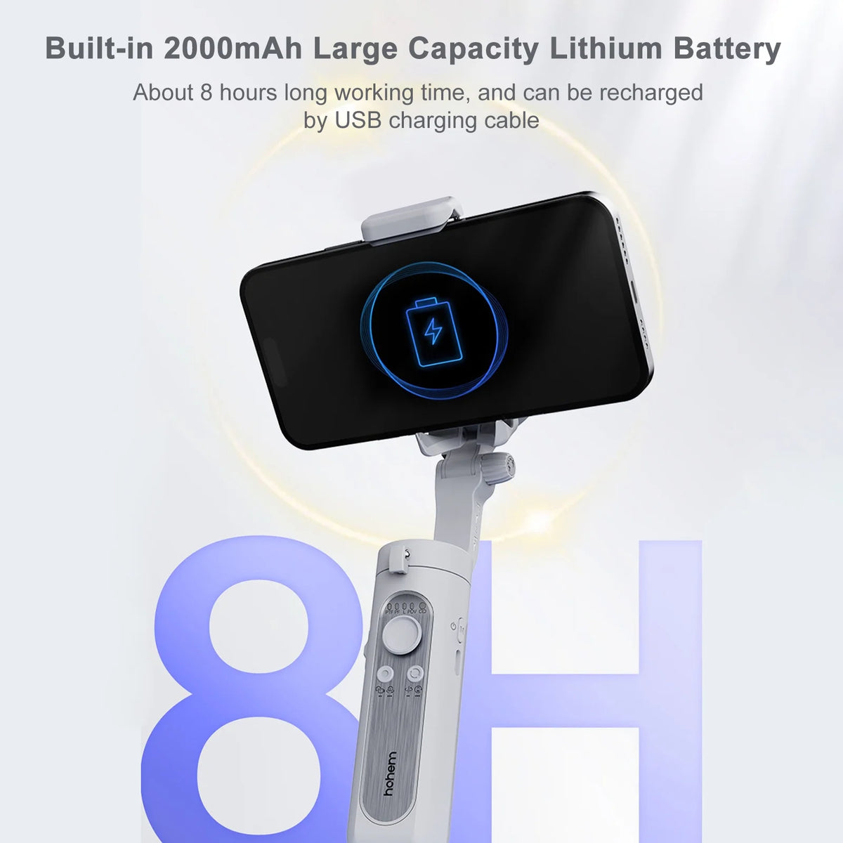 3-Axis Smartphone Gimbal Stabilizer with Mini Tripod C371240