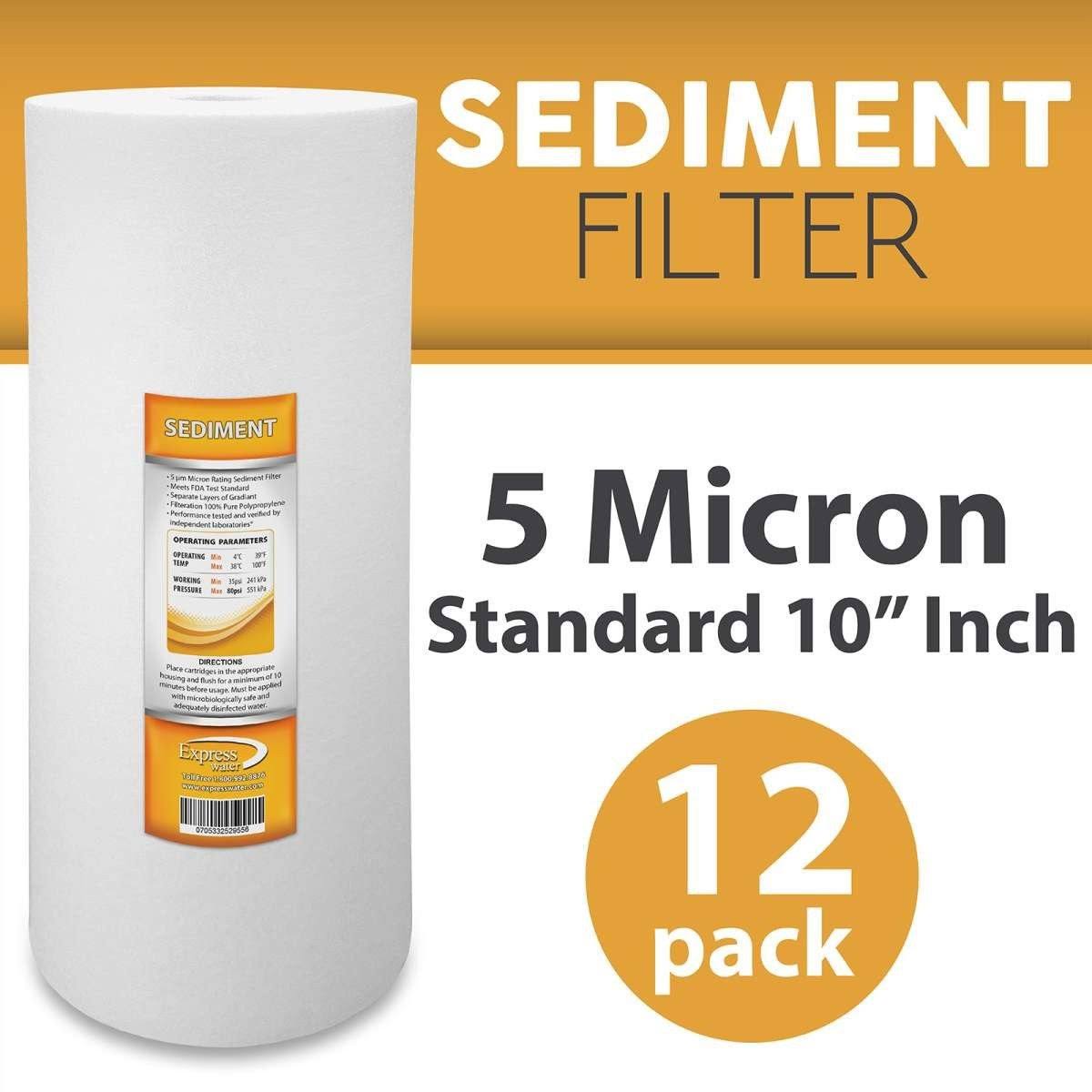 12 Pack Big Blue Sediment Replacement Filter T970052