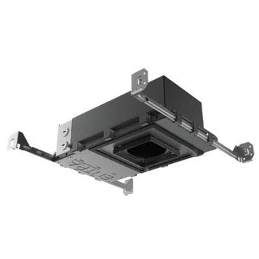Black LED Square Adjustable New Construction 3 H138024