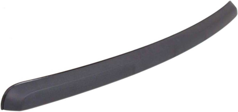 Black Textured Hood Molding Pack of 2 W436916
