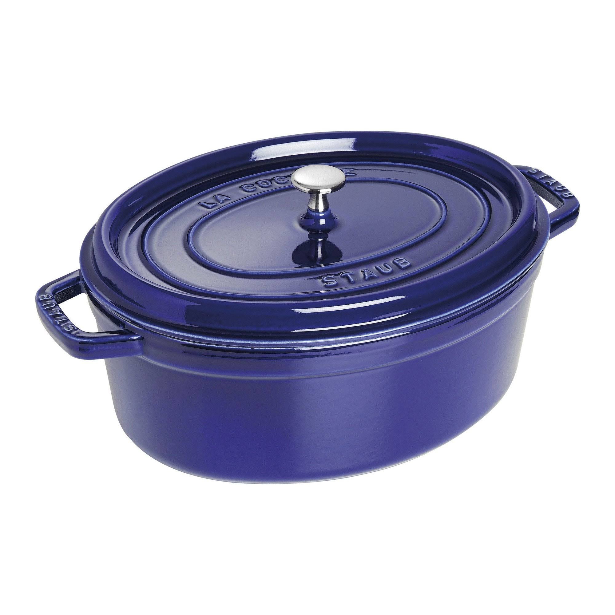 Cast Iron 7-qt Oval Cocotte E649244