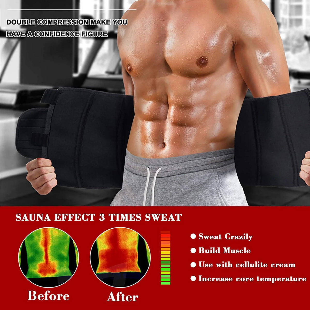 Waist Trainer Corset Workout Belt U46750