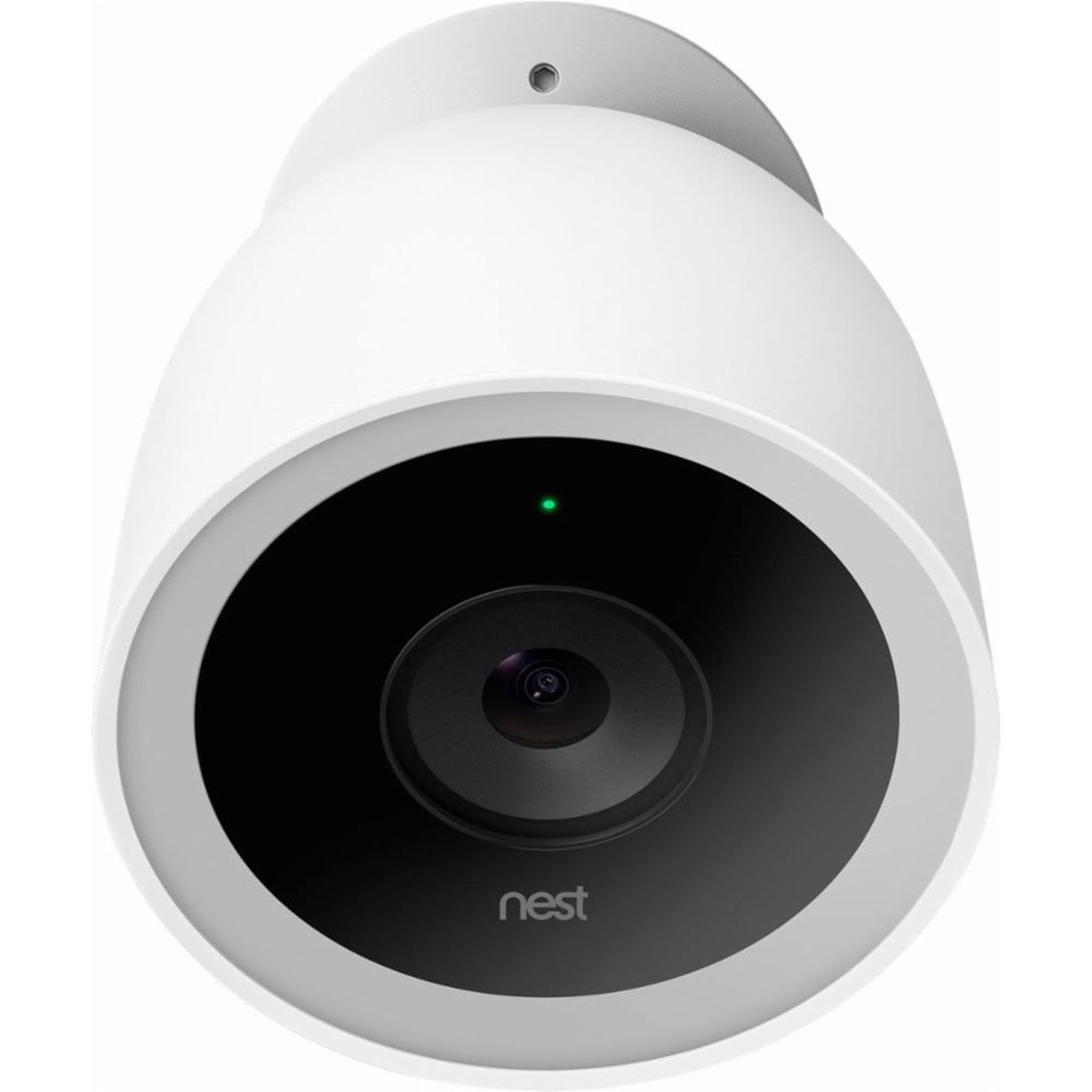 White Nest Cam Outdoor Security Camera (2-Pack) B4441