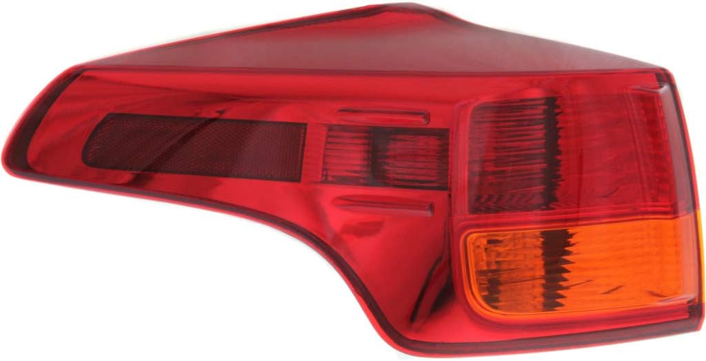 Outer Tail Light Assembly for Toyota RAV4 2013 2014 2015 Passenger Side Halogen F270993