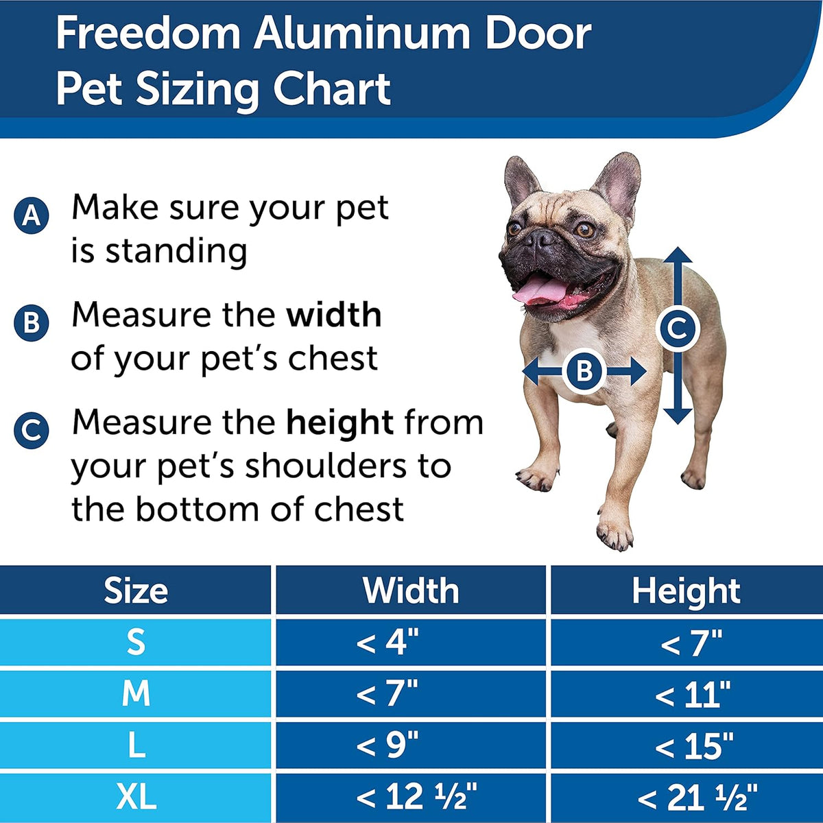 Aluminum Dog Door or Cat Door with Tinted Vinyl Flap and Slide-In Closing Panel J6908