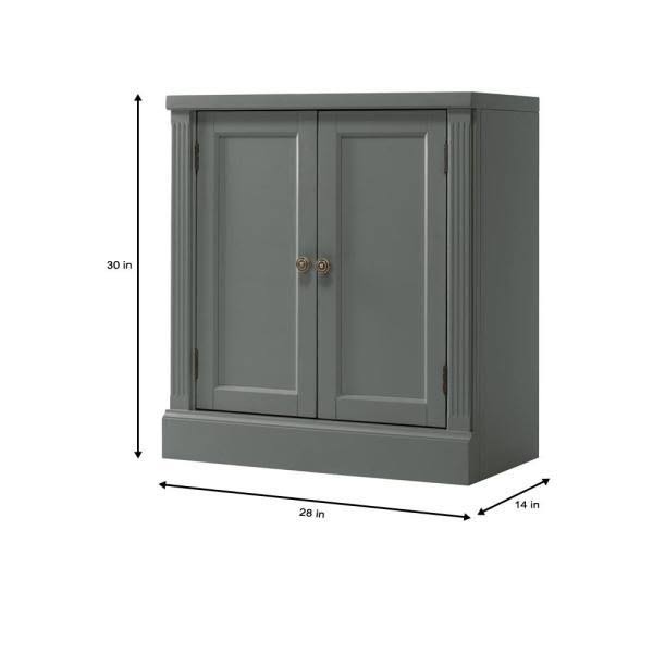 Grey Storage Cabinet U510011