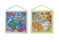 Stained Glass Made Easy Activity Kits Set: Ocean and Safari Z5126