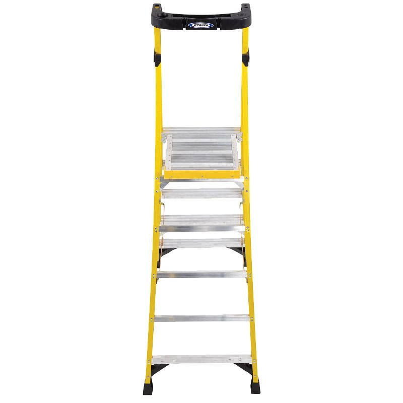 5 ft Fiberglass Podium Ladder E88091