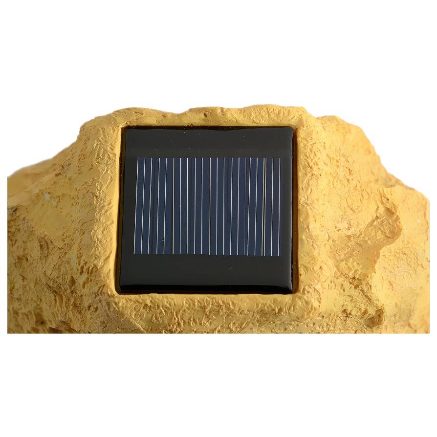 Set of 3 Solar Sandstone Rock Spot Lights D457345