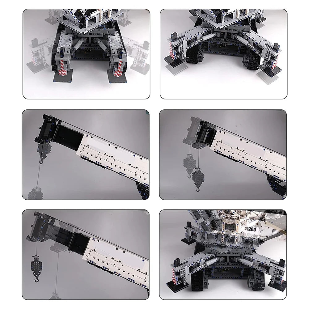 Technical Car Toys Crane Building Block M76726