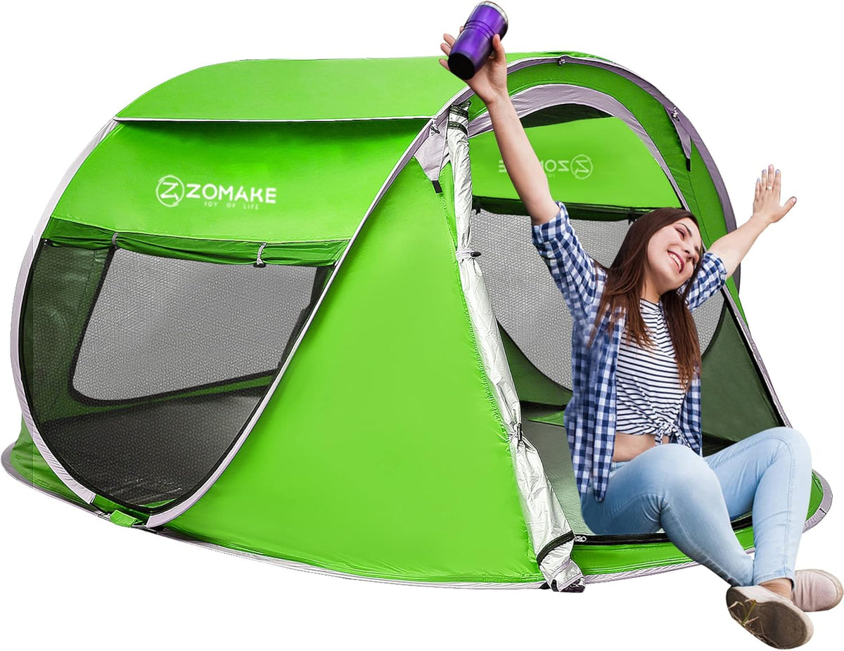 Pop Up Tent 2-4 Person with Carrying Bag N32874