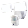 White Security Light with Video Camera I4664