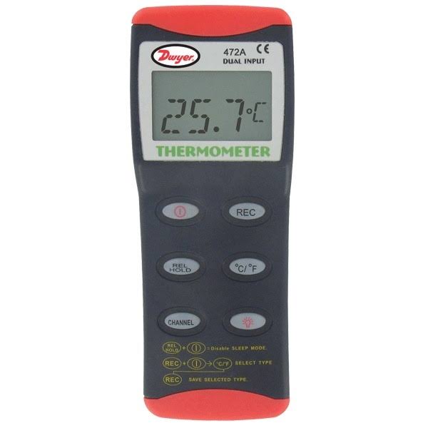 Dual Input Thermocouple Thermometer S861