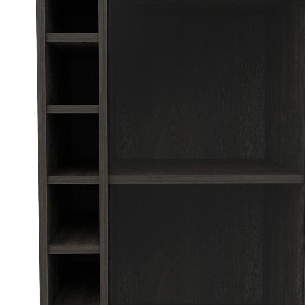 Grey Oak Bar Cart B319150