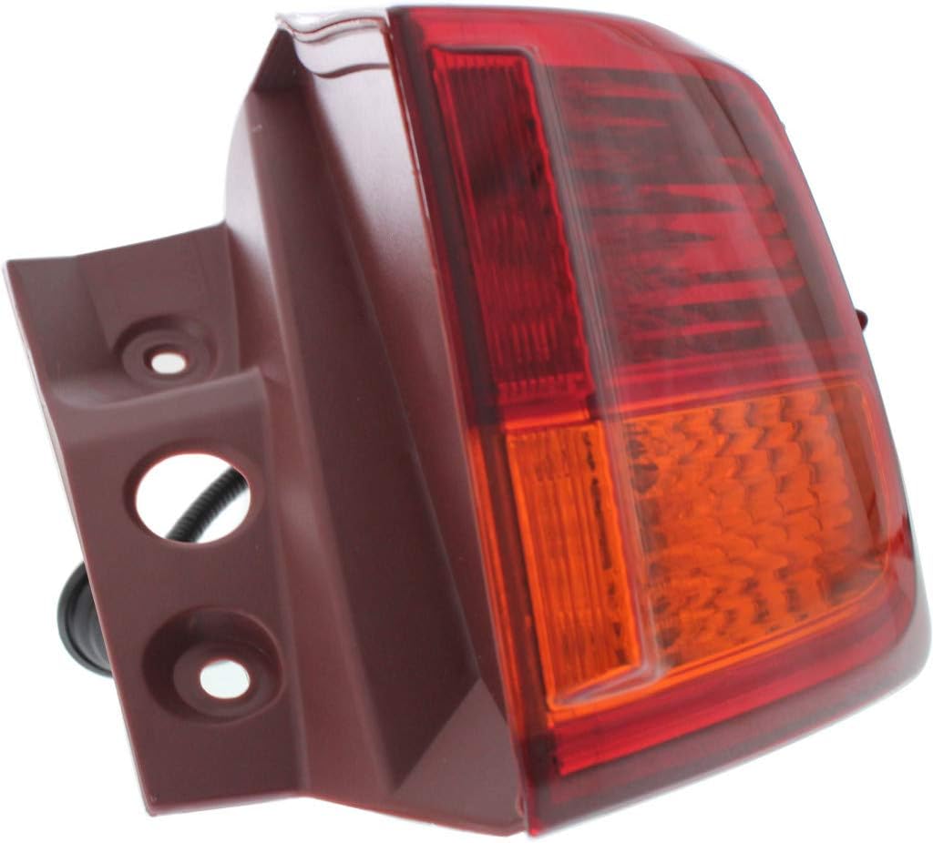 Outer Tail Light Assembly for Toyota RAV4 2013 2014 2015 Passenger Side Halogen F270993