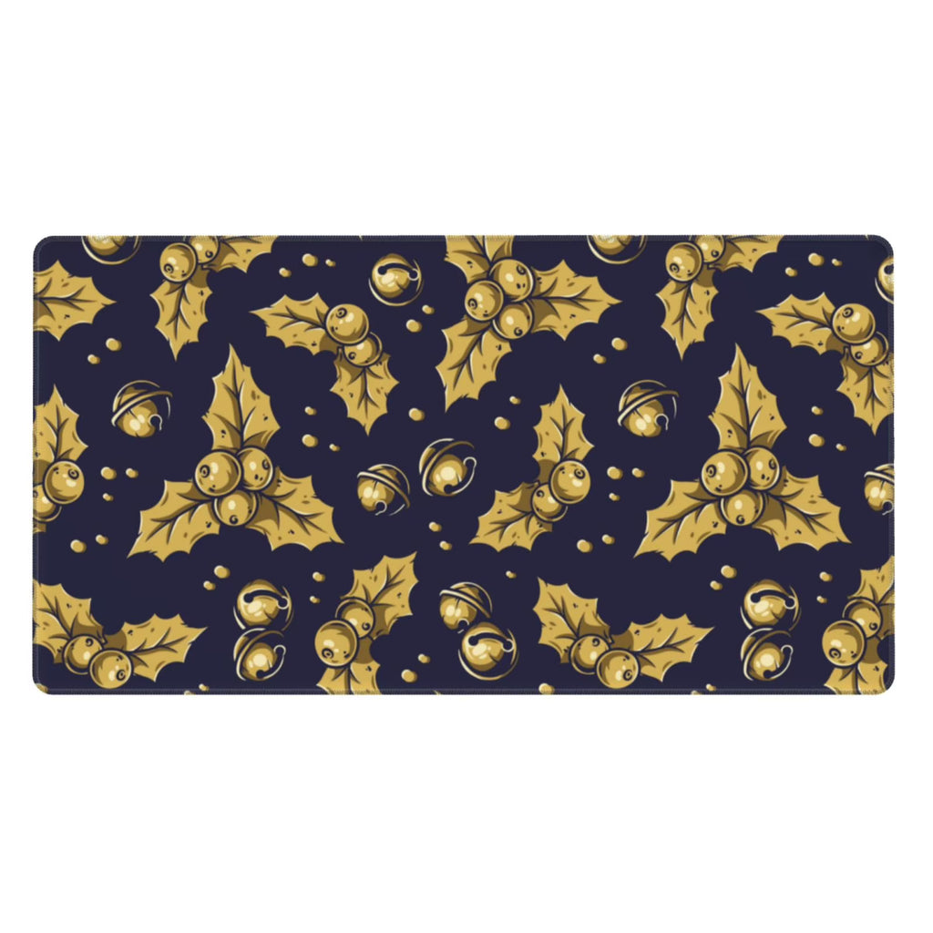 Yellow Bells Prints Non-Slip Gaming Mouse Pad, 15.8"x29.5" U6353