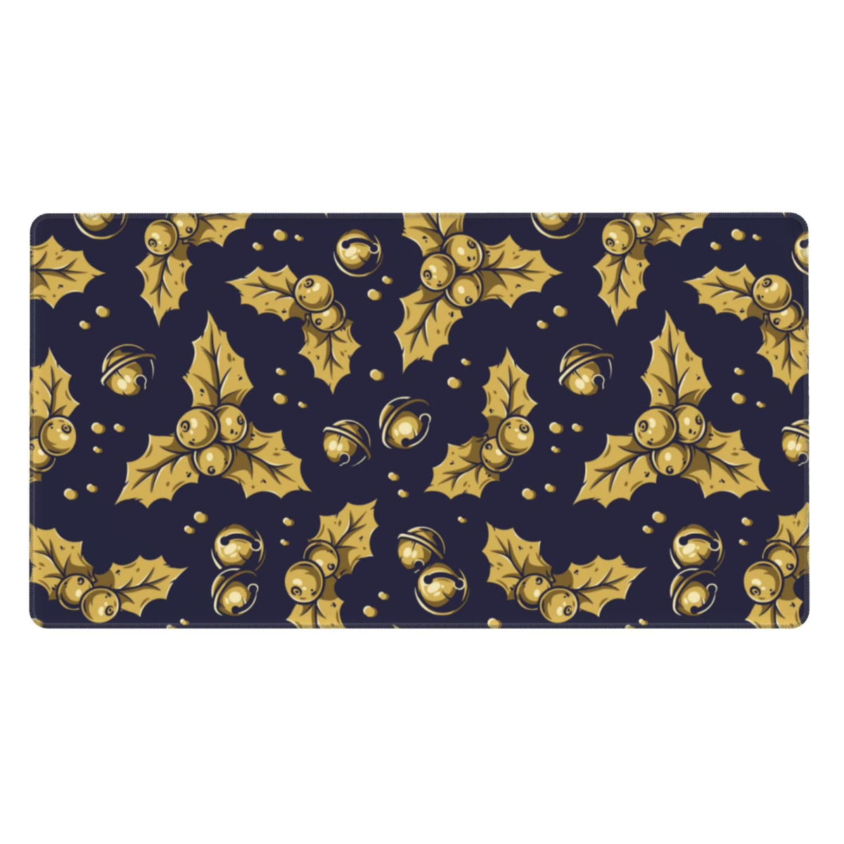Yellow Bells Prints Non-Slip Gaming Mouse Pad, 15.8"x29.5" U6353