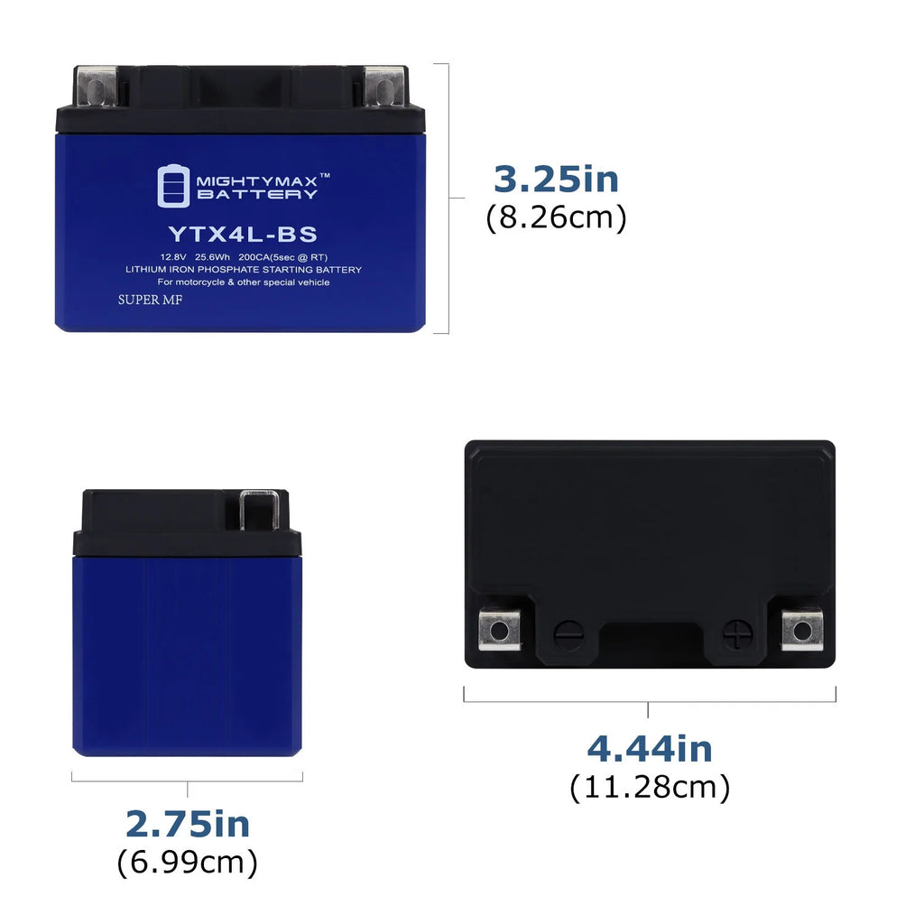 4 Pack Lithium Replacement Battery M237