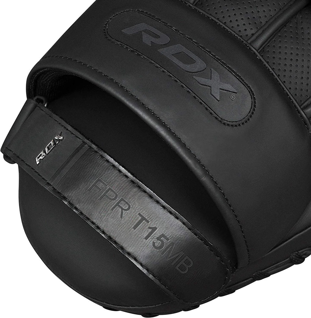 Black Leather Boxing Focus Mitts A960415