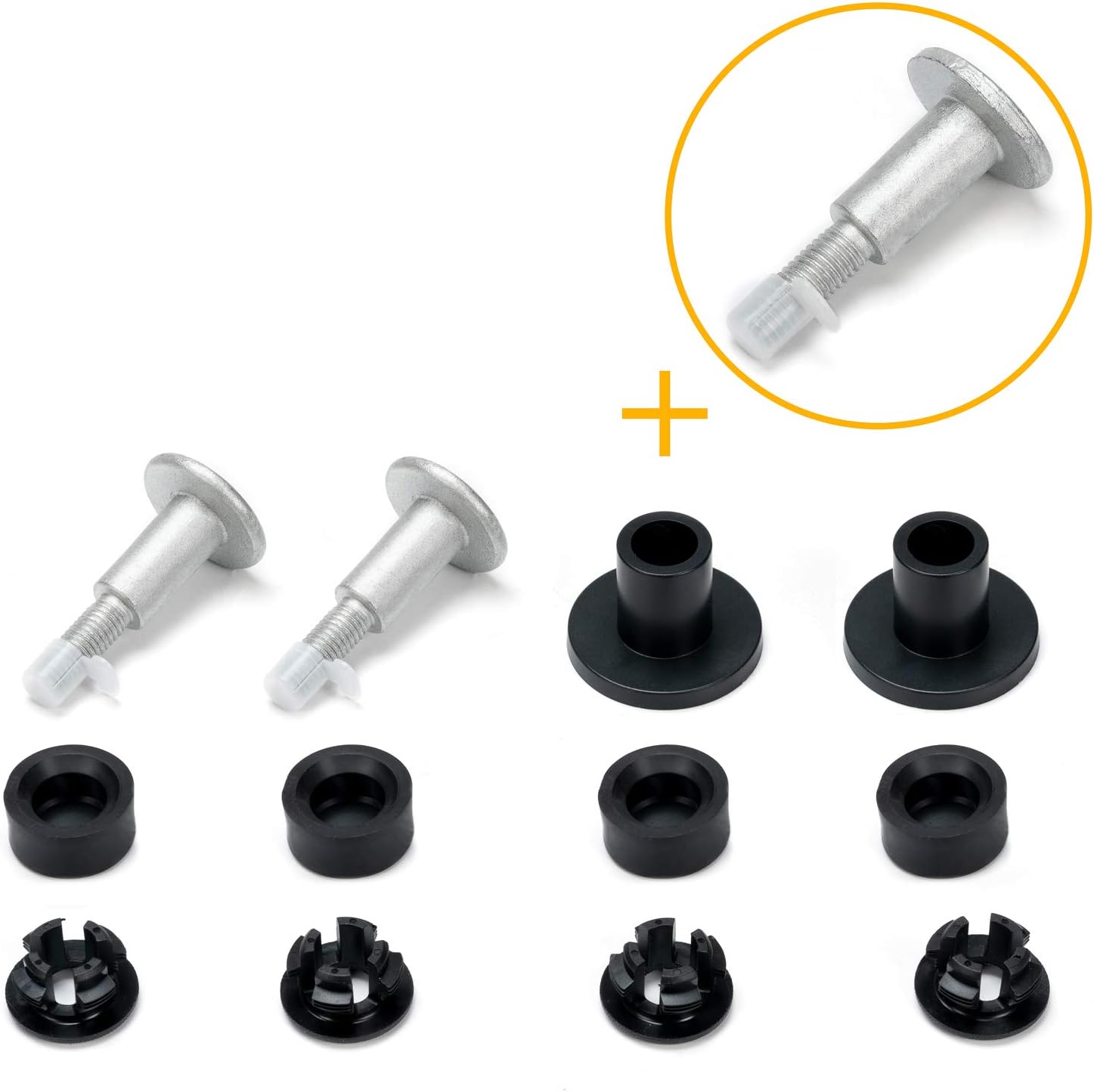 Stowable Tailgate Bed Extender Brackets Kit for Trucks Y877746