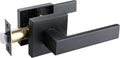 Matte Black Door Lock Lever Handle 6 Pack Y801