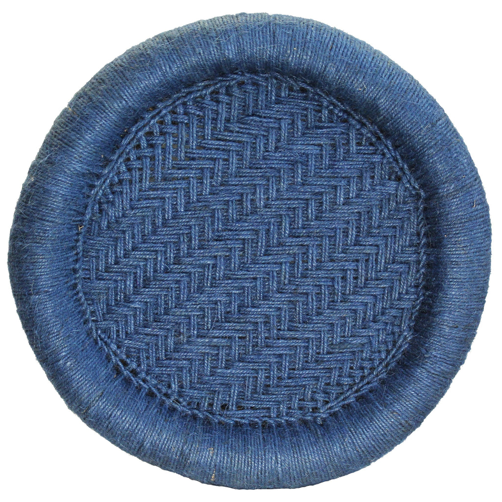 Orange Jute Accent Stool (Set of 2) F79922