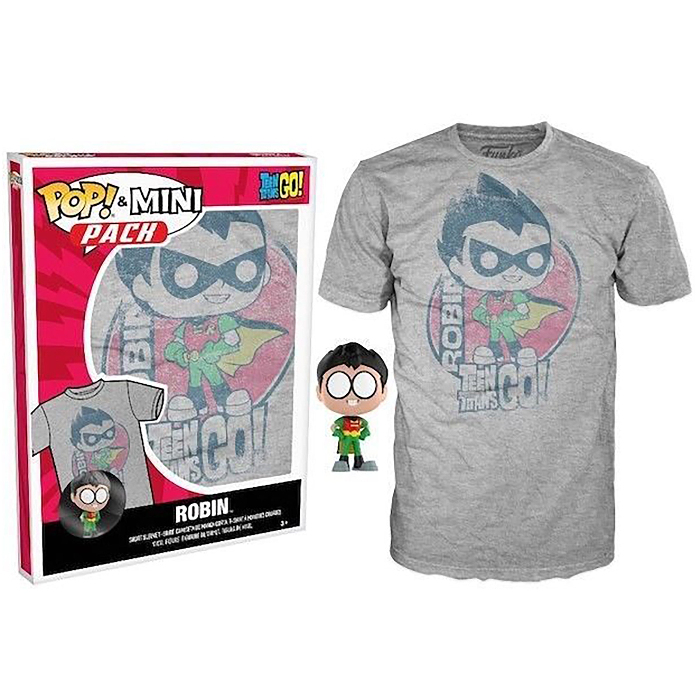 Teen Titans Go! Robin T-Shirt Size Large R971