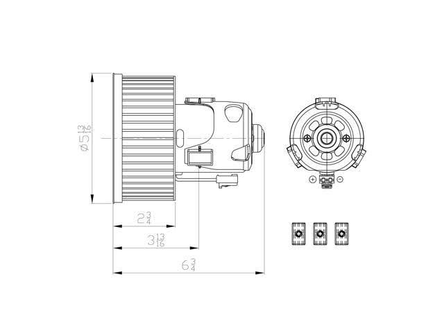HVAC Blower Motor U773