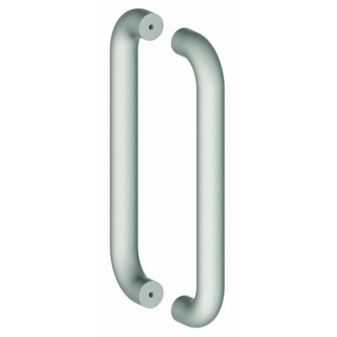 Satin Chrome Finish Double Handle Push and Pull Set D43315