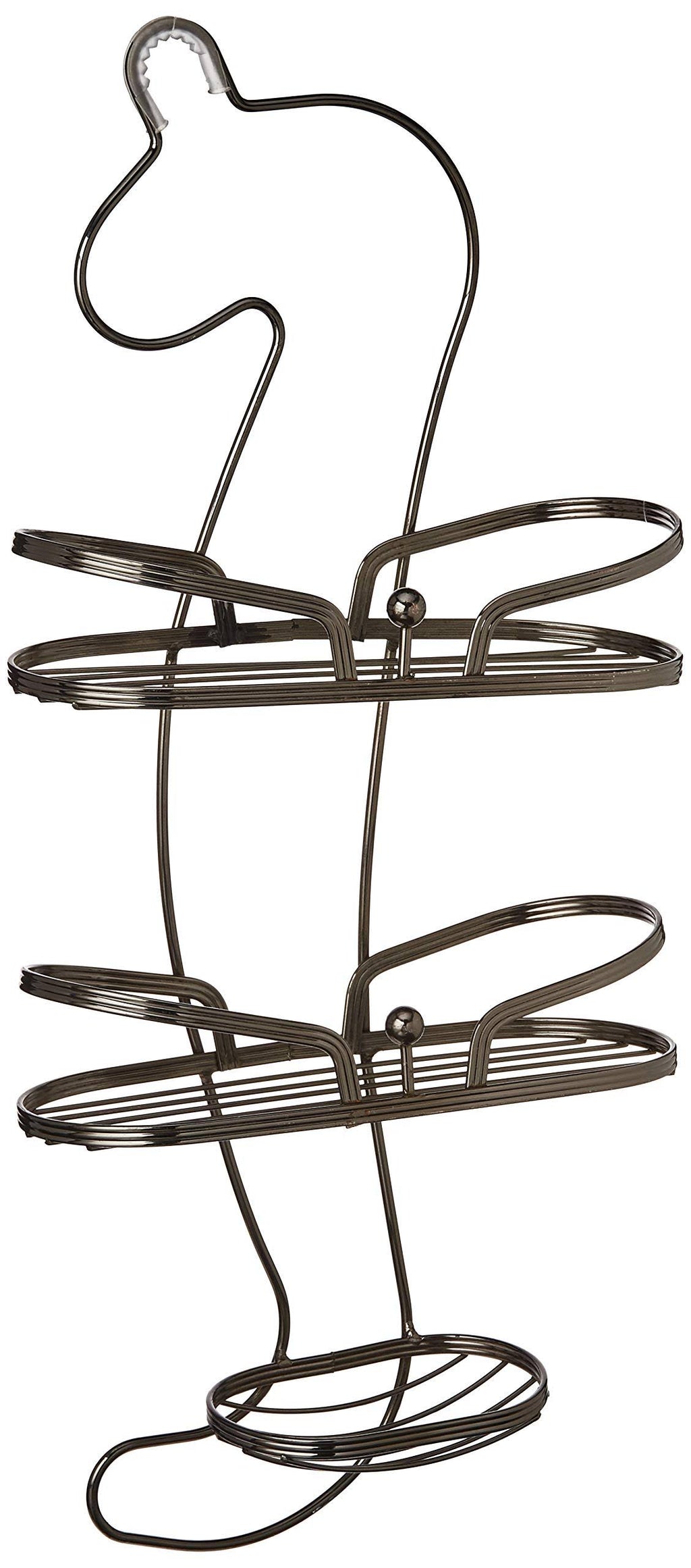 Onyx Swan Black Shelf Organizer Rack B634846