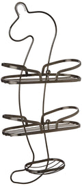 Onyx Swan Black Shelf Organizer Rack B634846