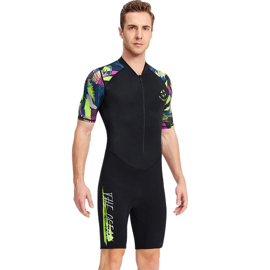 1.5mm Neoprene Shorty Wetsuit for Women K3772