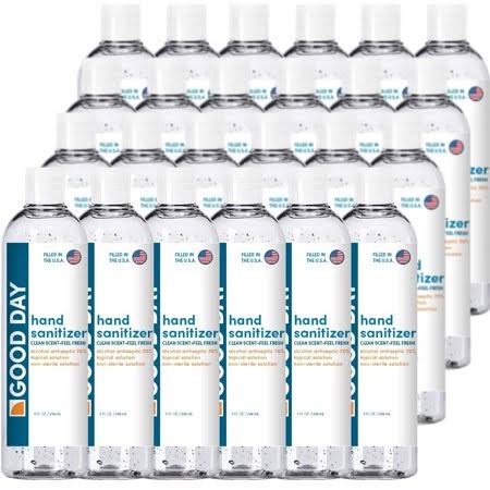 Hand Sanitizer Gel with 70% Alcohol, 8 oz Bottle (24 Pack) M353078