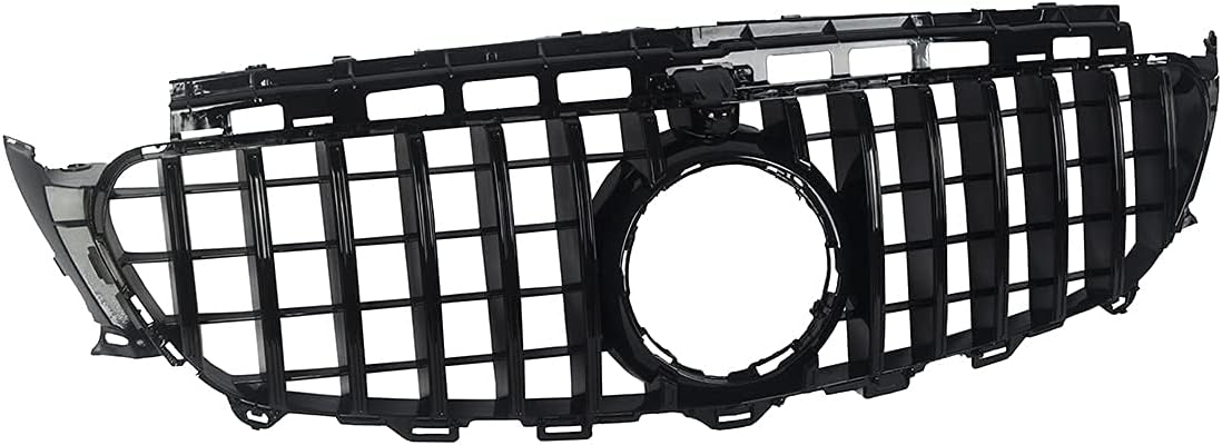 Black Front Grill Grille with Camera Hole D44674