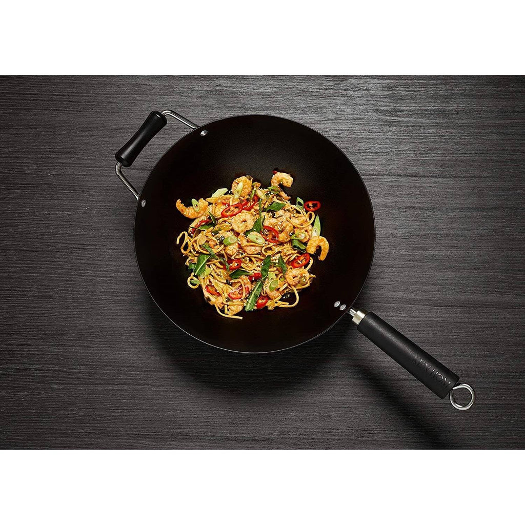 Non Stick Carbon Steel Wok 31cm A699120