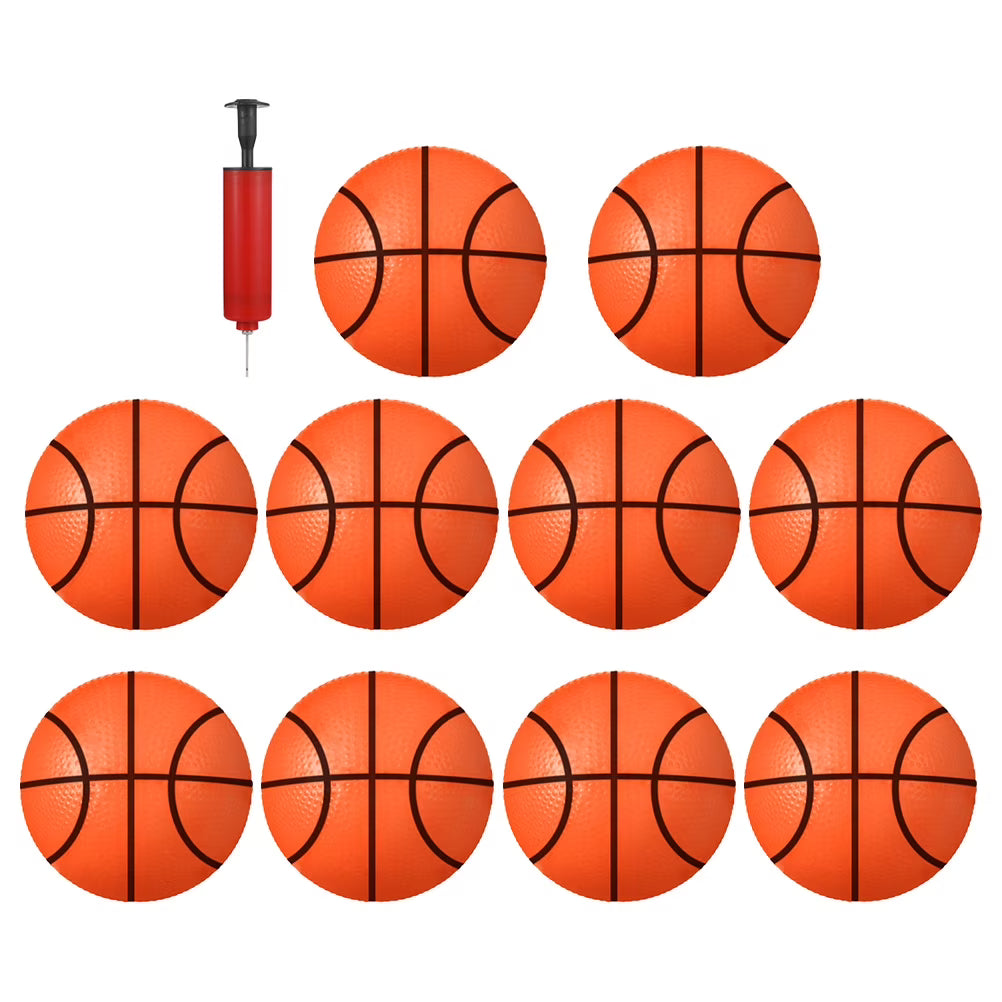 Mini Basketballs Inflatable Rubber Balls Set V1706