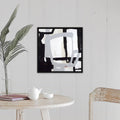 Black Float Frame Canvas Art - 20 x 20 D7942