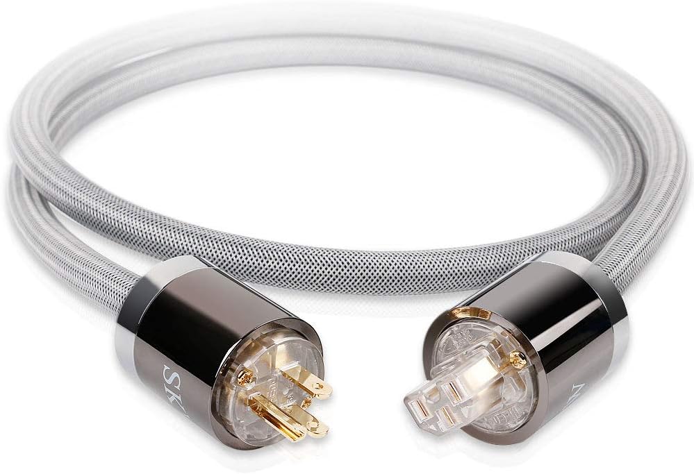Audiophile Male to Female Shield Power Cord 1M K8808