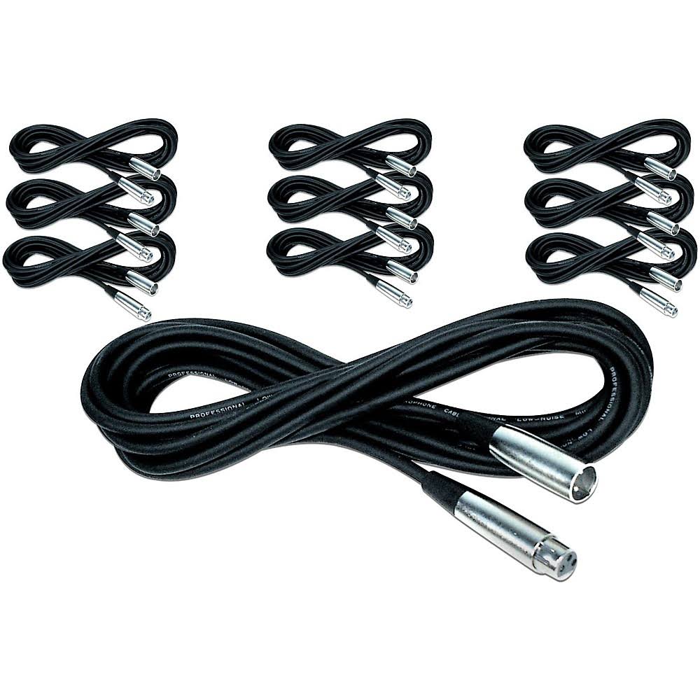 20 ft 10-Pack Microphone Cable M668049