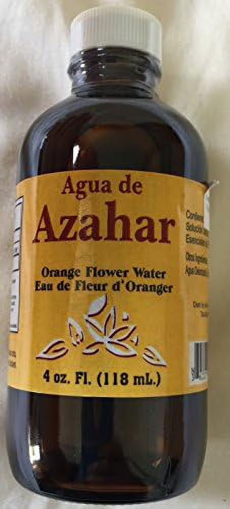 Orange Flower-Blossom Water 4 Oz. Glass Bottle E404