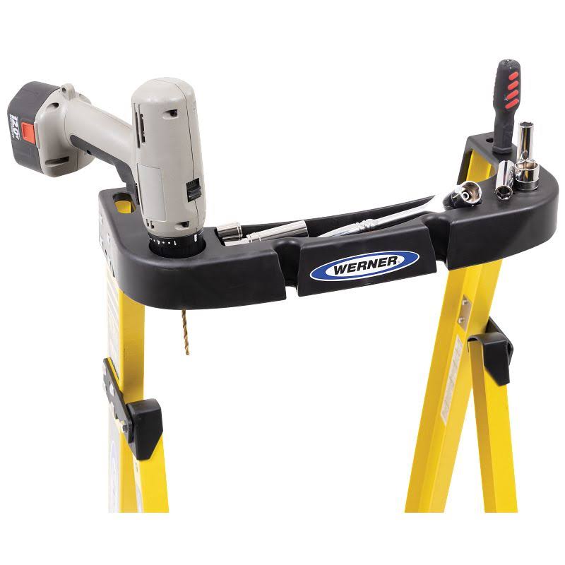 5 ft Fiberglass Podium Ladder E88091