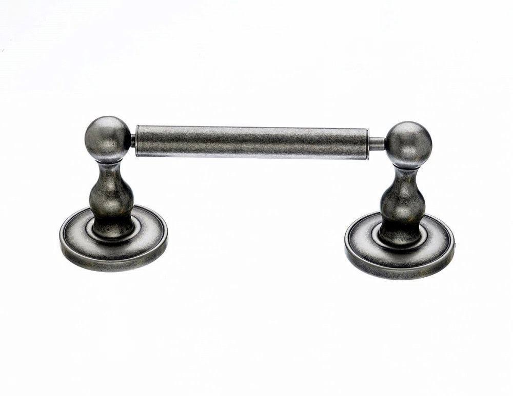 Antique Pewter Bath Tissue Holder A565357
