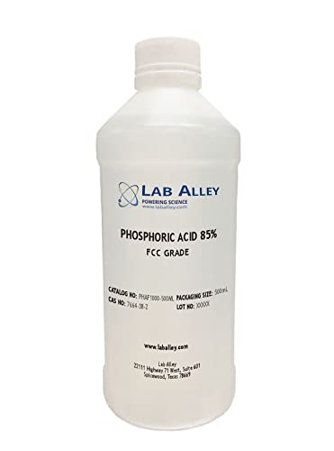 Food Grade Phosphoric Acid, 85%, 1 Gallon H3755
