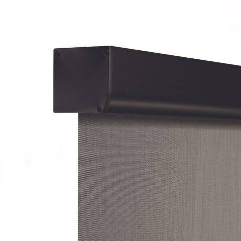 Charcoal Cordless Solar Roller Shade G258