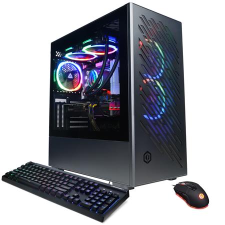 Liquid Cooled Gaming Desktop Computer, AMD Ryzen 9 7900X 4.7GHz, 64GB RAM, 2TB SSD, RTX 4070 Ti SUPER 16GB, Windows 11 Home K3016
