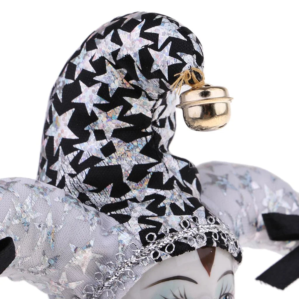 8 inch Porcelain Doll Harlequin Doll Toys R640