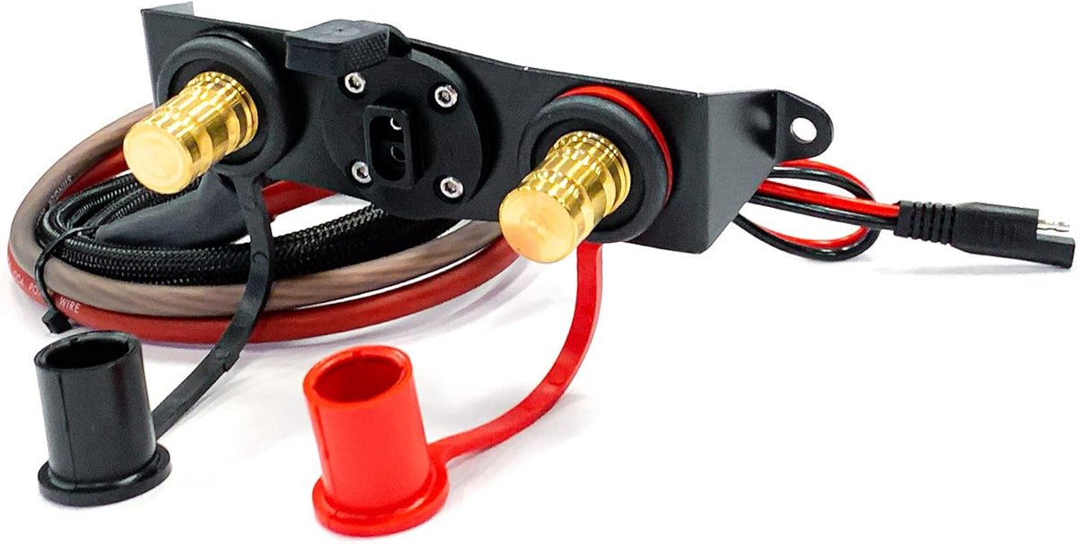 Black Battery Jump Post Terminal & Charger Kit J971045